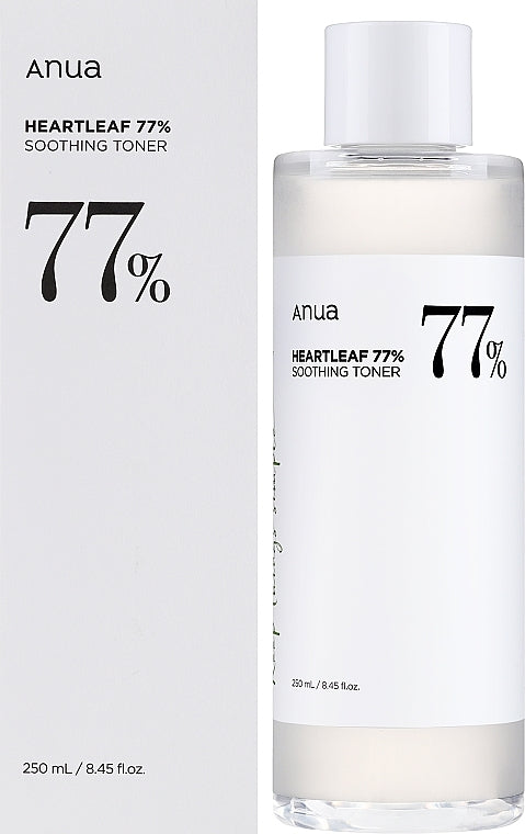 ANUA heartleaf 77% soothing toner 250ml  big size